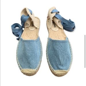 Soludos Classic Denim Wrap Sandal
